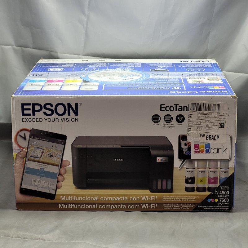 Impresora Multifuncional Epson EcoTank L3250 - Negro