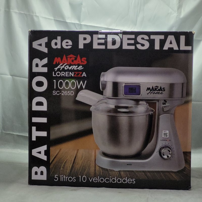 Batidora de Pedestal Maigas SC-265D Plateada