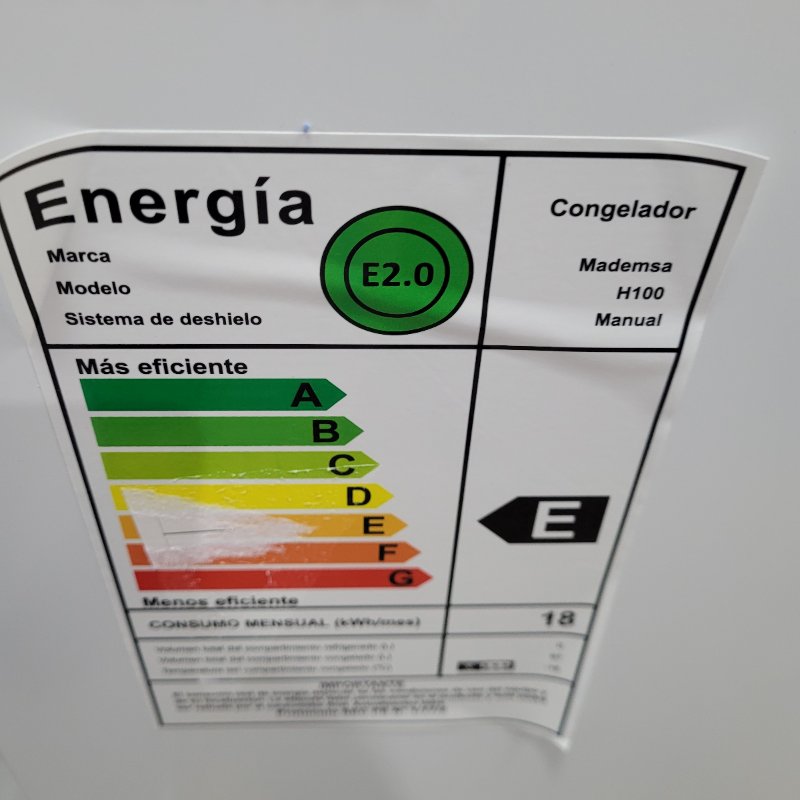 Congelador Mademsa H 100 97 Litros Blanco