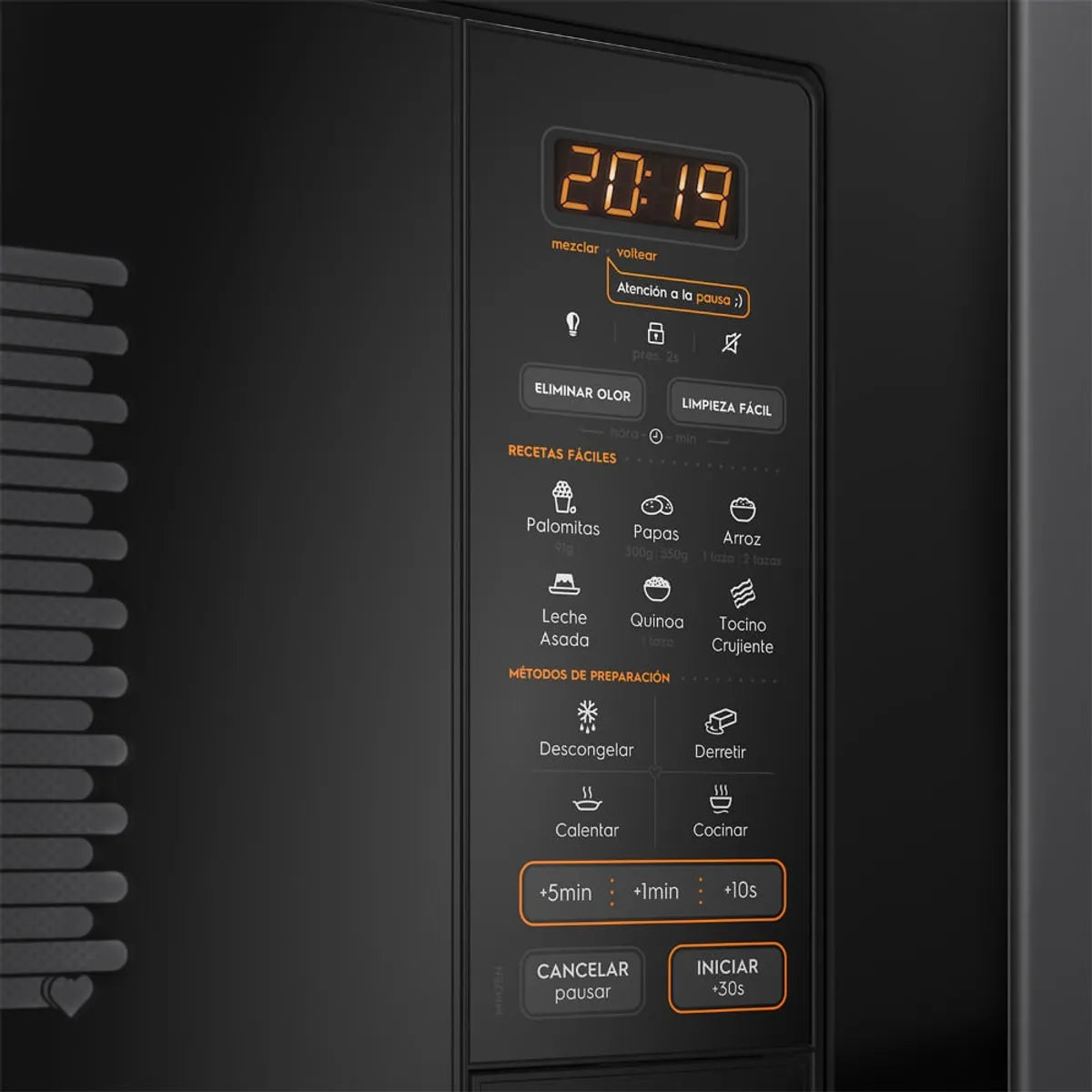 Microondas Empotrable Mademsa MM2EN 27 Litros Negro