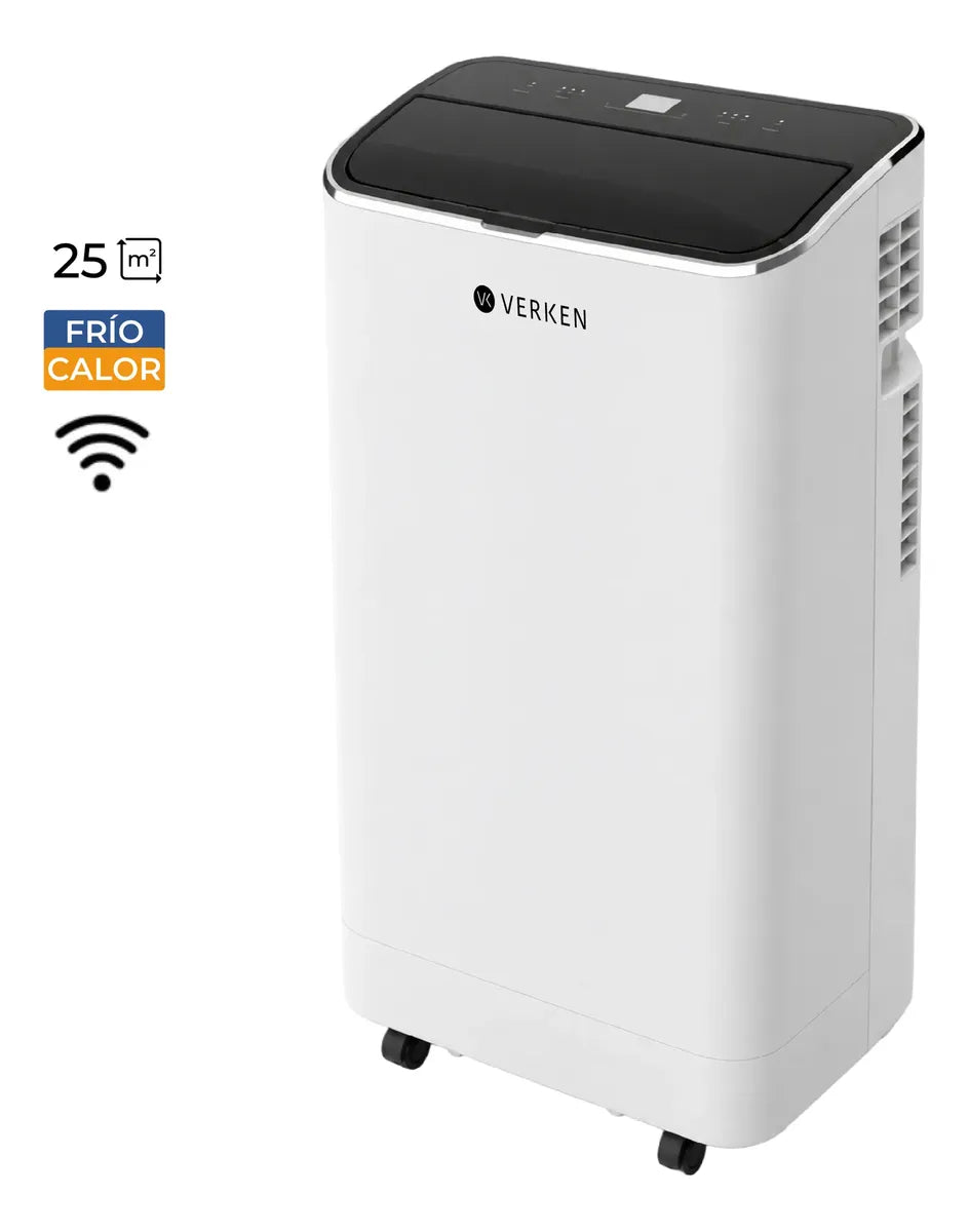 Aire Acondicionado 4 en 1 Verken Chamonix 12.000 BTU, Blanco