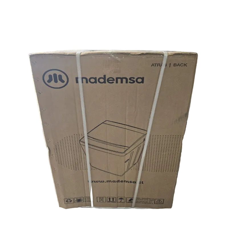 Lavadora Automática Mademsa BZG 9.5 - 9.5 Kg, Carga Superior, Color Blanco