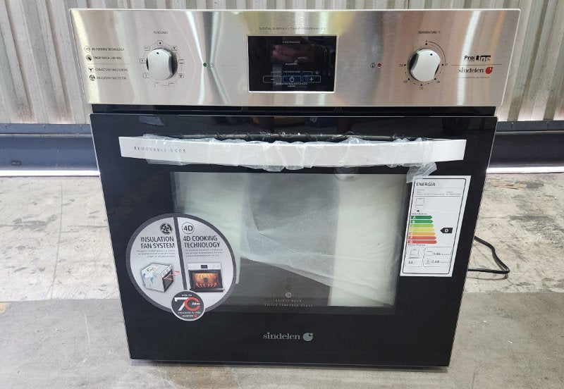 KIT HORNO EMPOTRABLE + CAMPANA + ENCIMERA SINDELEN HE-7400IN - CA650PS - CEG-4650IN