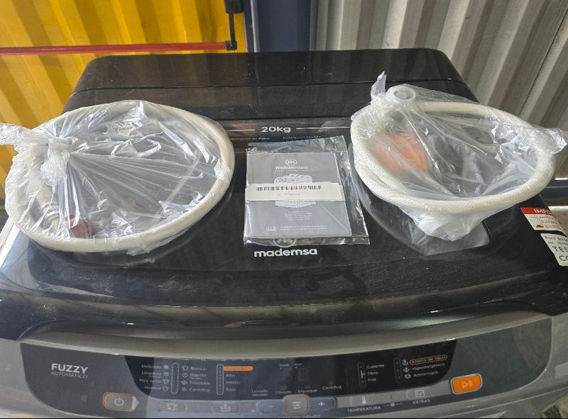 Lavadora Automática Mademsa 20SZG Inox 20 kg