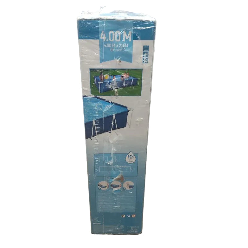 Piscina Desmontable Bestway Steel Pro Rectangular 4.00m x 2.11m x 0.81m - Azul