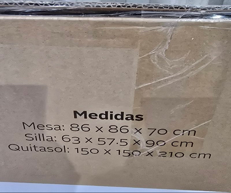 Set de Terraza Mainstays 6 Piezas Beige