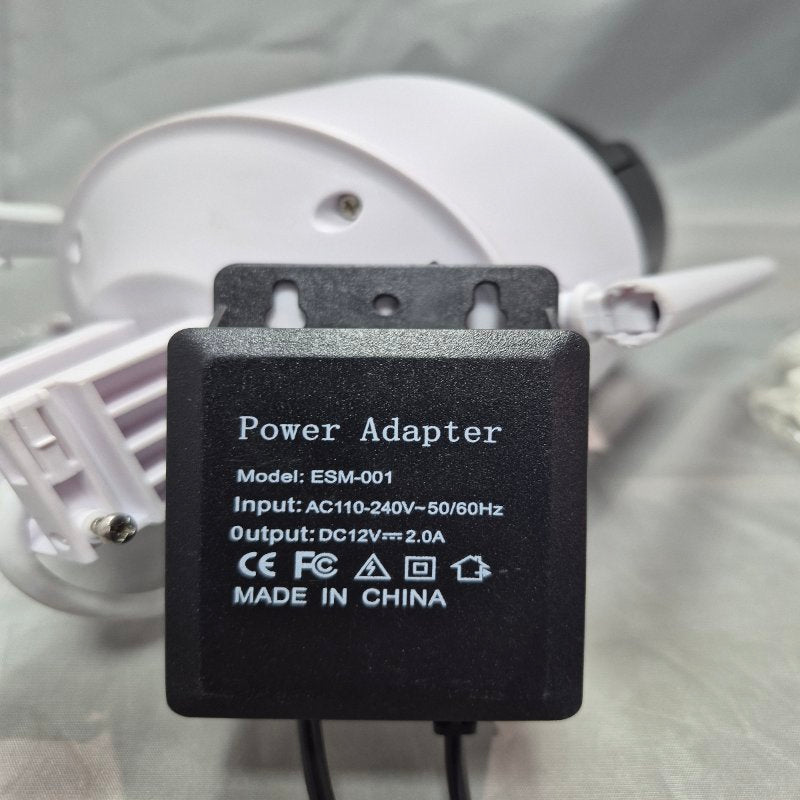 Cámara de Seguridad Exterior Genérica 3K 5MP con Almacenamiento de 128GB y Alarma