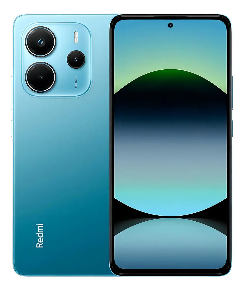 Celular Xiaomi Redmi Note 14 8GB RAM 256GB ROM Azul Oceano