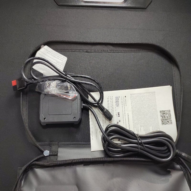 Panel Solar Portátil Plegable de 2 Piezas