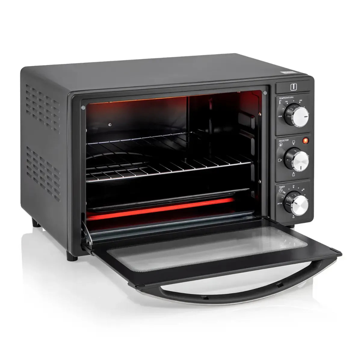 Horno Eléctrico Thomas TH-25N01 25 Litros Negro