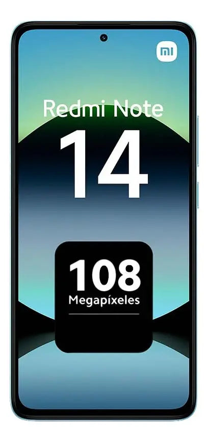 Celular Xiaomi Redmi Note 14 8GB RAM 256GB ROM Azul Oceano