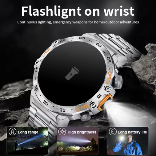 Smartwatch Lige Bw0616n Sport Acero Plateado