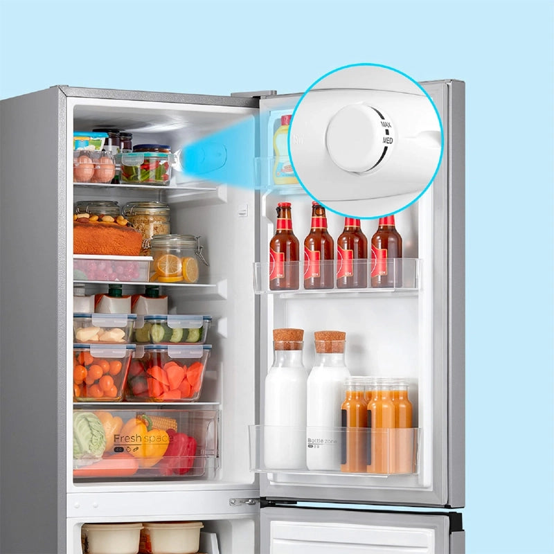 Refrigerador Midea MDRB241FGE50M Plata 174 Litros