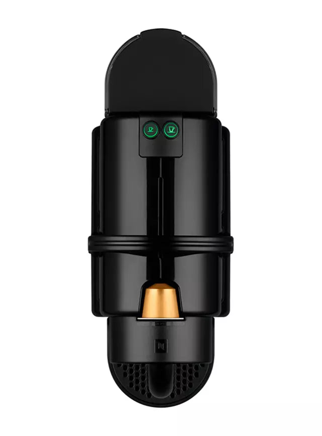 Cafetera Nespresso Inissia + 7 Cápsulas Negra