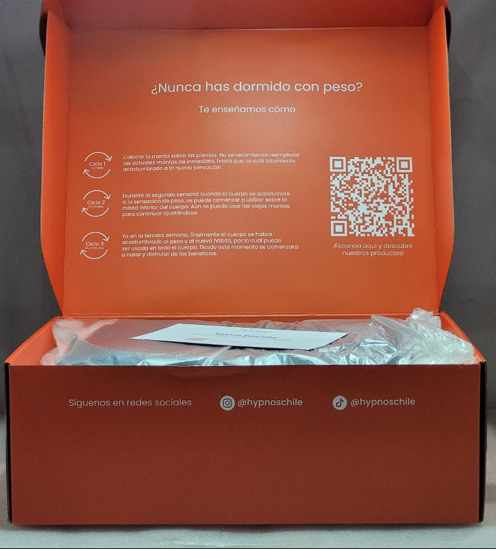 Juego de Manta Pesada Hypnos WBK9C Charcoal King