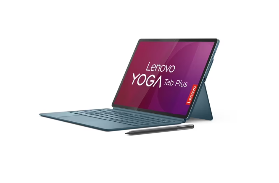 Tablet Lenovo Yoga Tab Plus TB520FU 12.7" 3K 144Hz + Teclado y Lápiz Azul Petróleo 16GB RAM 256GB ROM