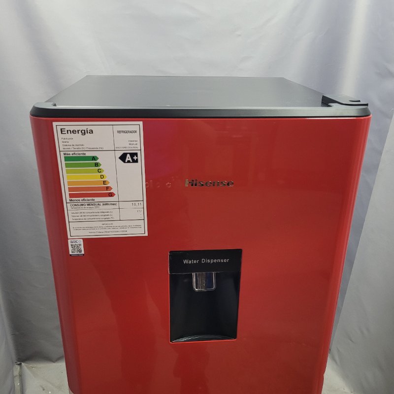 Refrigerador Hisense HRO179RD Rojo 177 Litros