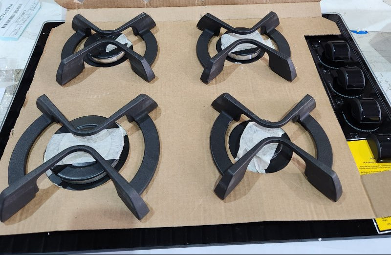 Cocina Encimera Teka GBC 64003 KBB de 4 Platos, Cristal