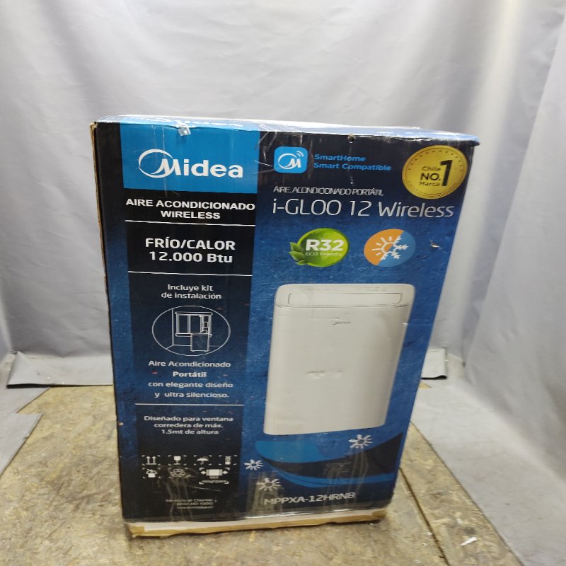 Aire Acondicionado Midea MPPXA-12HRN8 12000 BTU Blanco