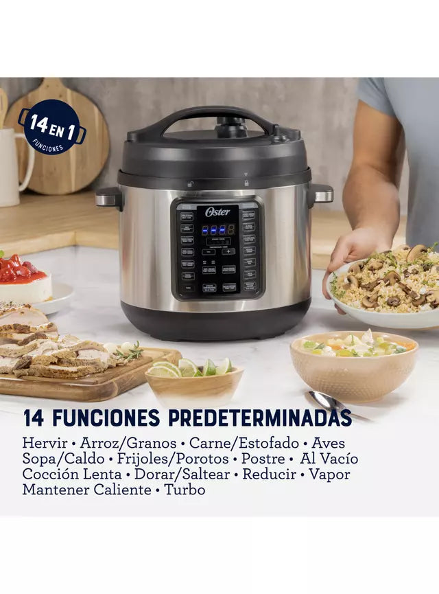 Multiolla Oster CKSTPCECT75DF Turbo Inox 7.5 Litros