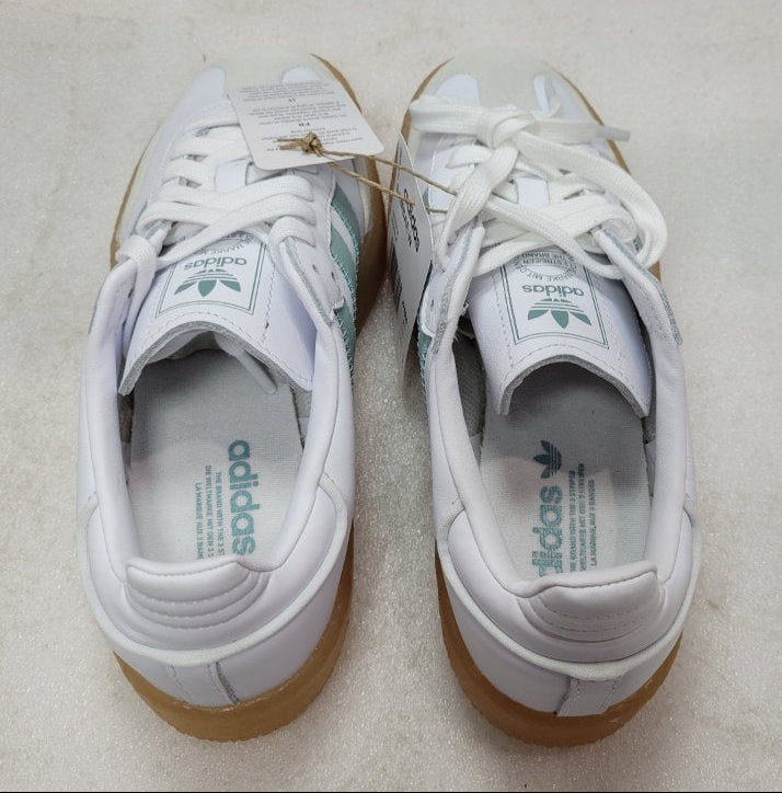 Zapatillas Adidas Sambae Blancas - Talla 5 US Femenino (22 cm)