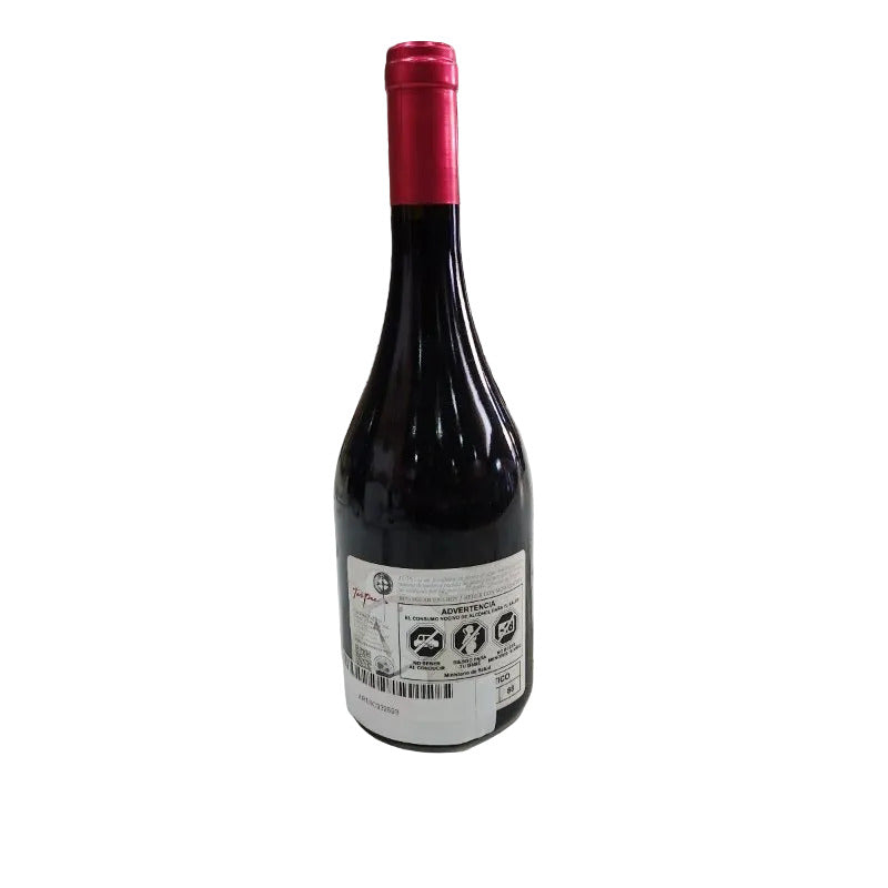 Vino Tinto Santa Cruz Tupú Edición Limitada Cabernet Sauvignon - Petit Verdot Valle de Colchagua 2016 - 750 ml
