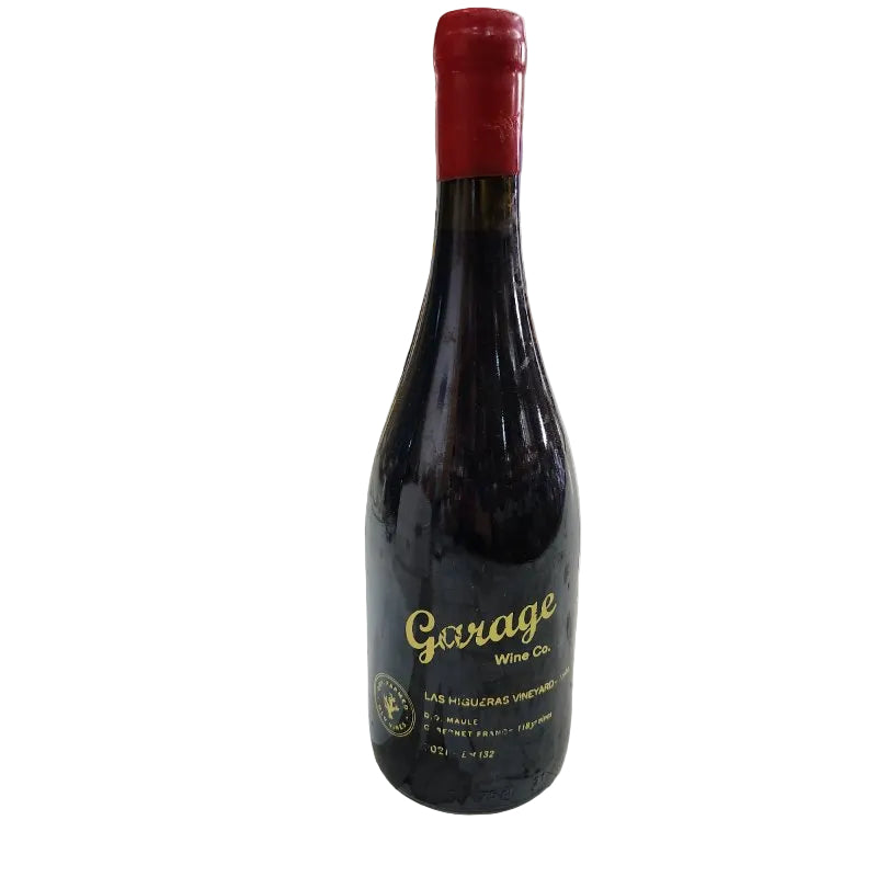 Vino Tinto Garage Cabernet Franc Valle del Maule 2021 - 750 ml