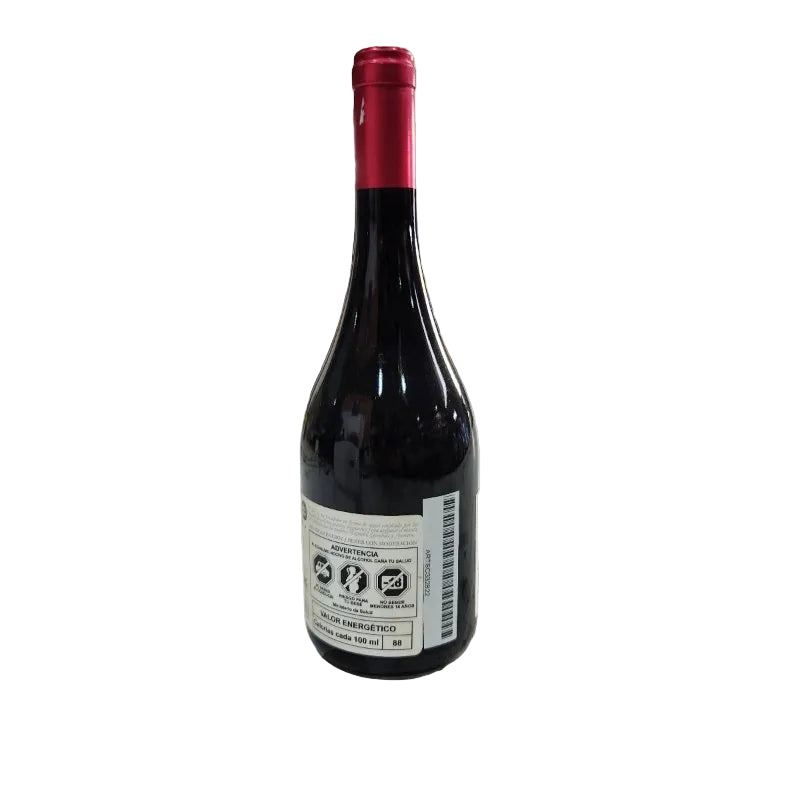 VINO TINTO SANTA CRUZ TUPU EDICION LIMITADA CABERNET SAUVIGNON - PETIT VERDOT VALLE DE COLCHAGUA 750 ML 2016