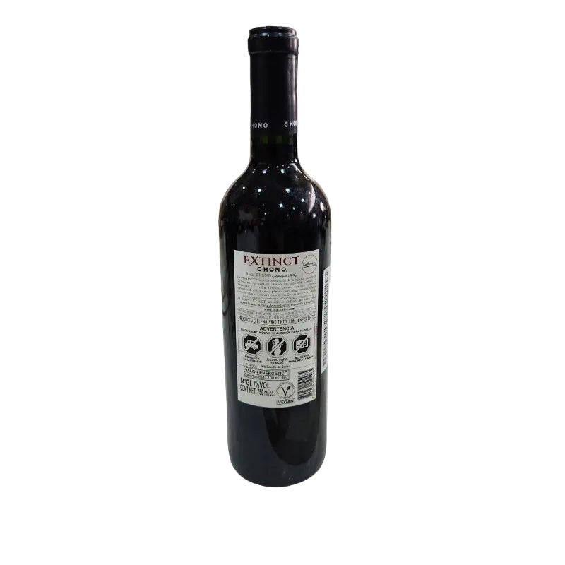 Vino Tinto Extinct Chono Red Blend Valle de Colchagua 750ml 2022