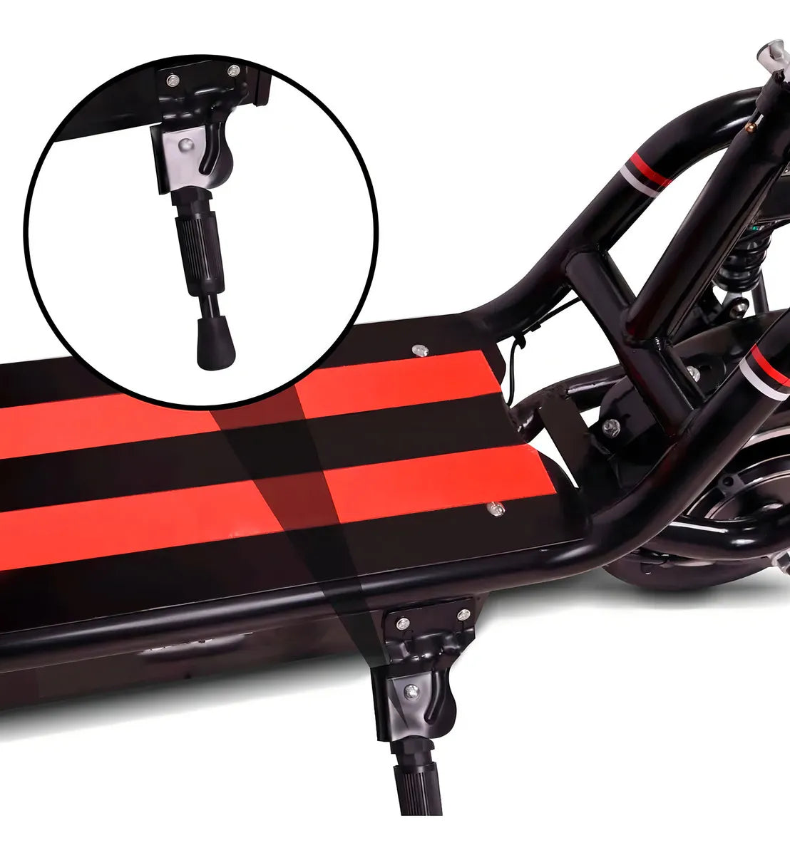 Scooter Eléctrico Adulto Plegable Negro - Velocidad 15 km/h