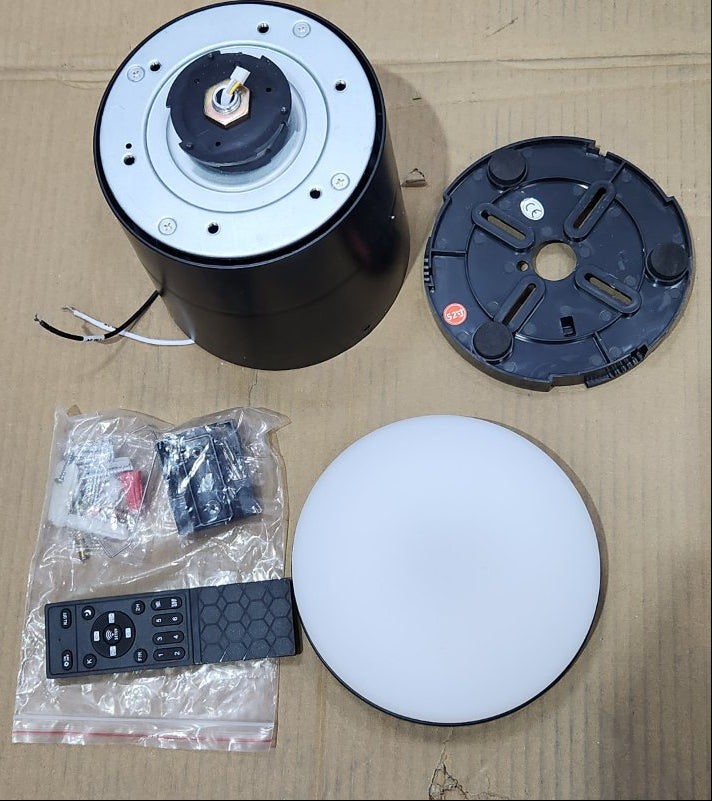 Ventilador de Techo con Luz LED 52 Pulgadas y Control Remoto