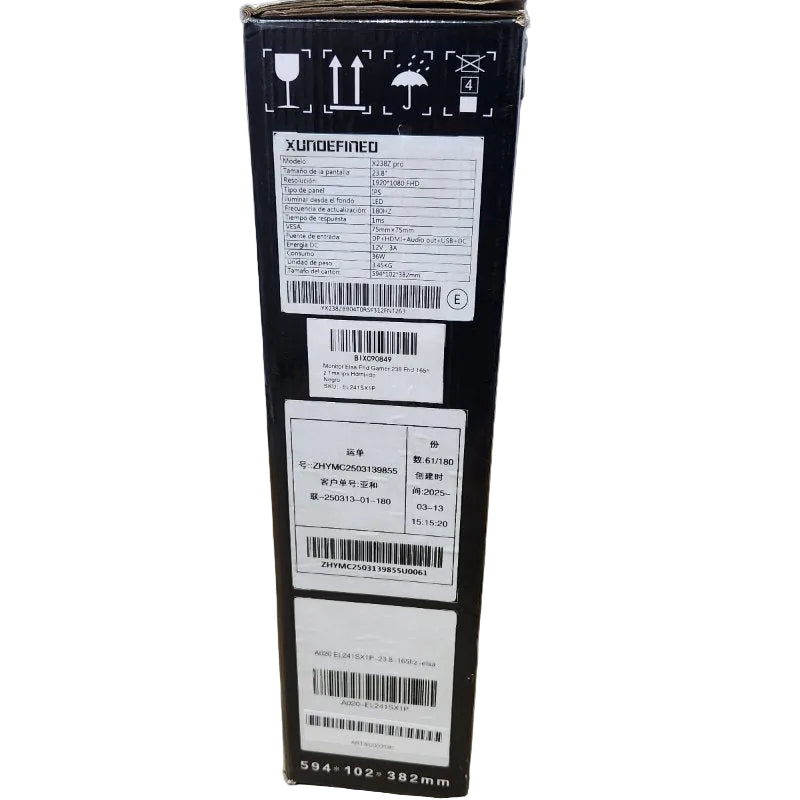 Monitor Gamer ELSA X238Z PRO 24" FHD 180Hz 1ms IPS - HDMI+DP