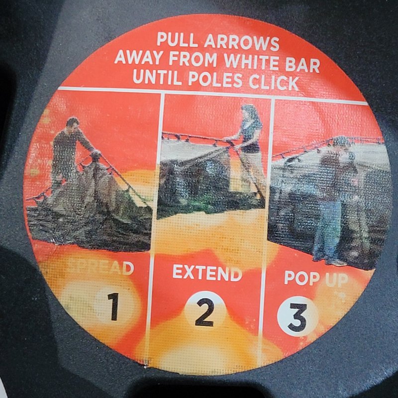 Carpa Familiar Coleman Instantánea para 4 Personas