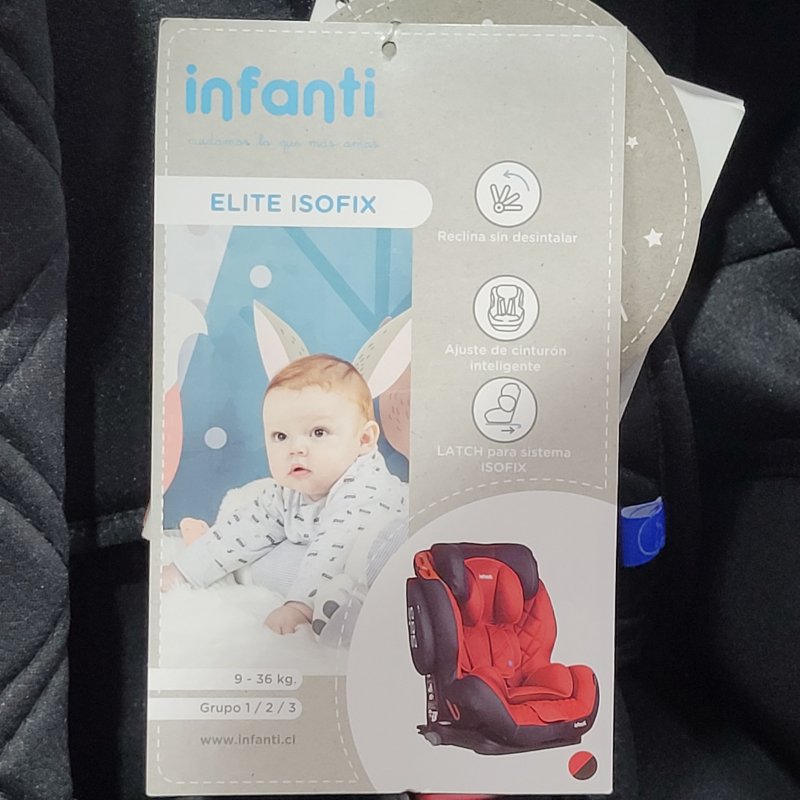 Silla de Auto Butaca Infantil BH12312I / Elite Isofix Black Stone Unisex