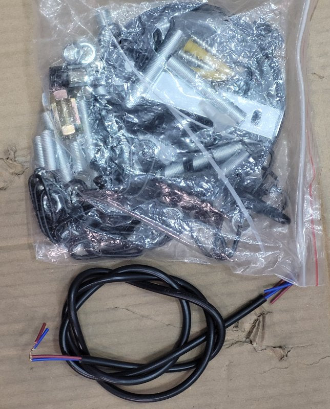 Lampara Colgante Decorativa de Madera con 6 Faroles en Estilo Timón Rustico Marrón