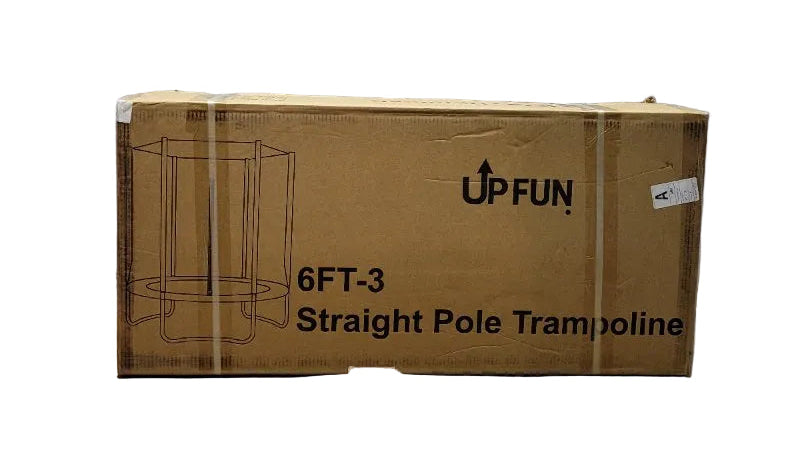 Cama Elástica con Malla de Seguridad UP FUN 6FT-3 Multicolor