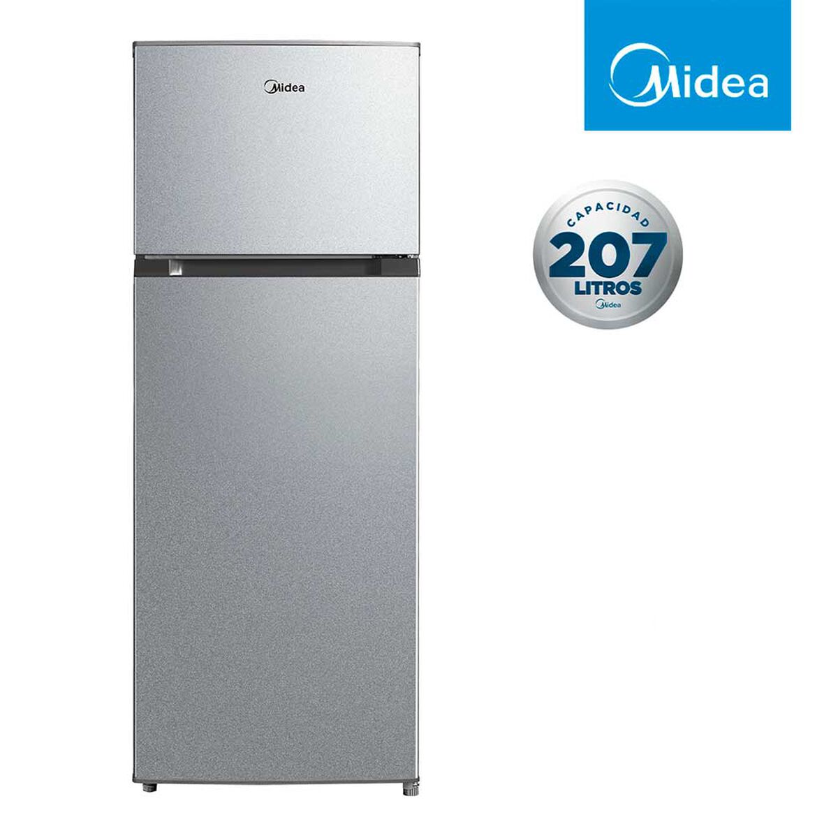 Refrigerador Congelador Midea Tmf Fd 207L Ge50 Inox 207 Lt