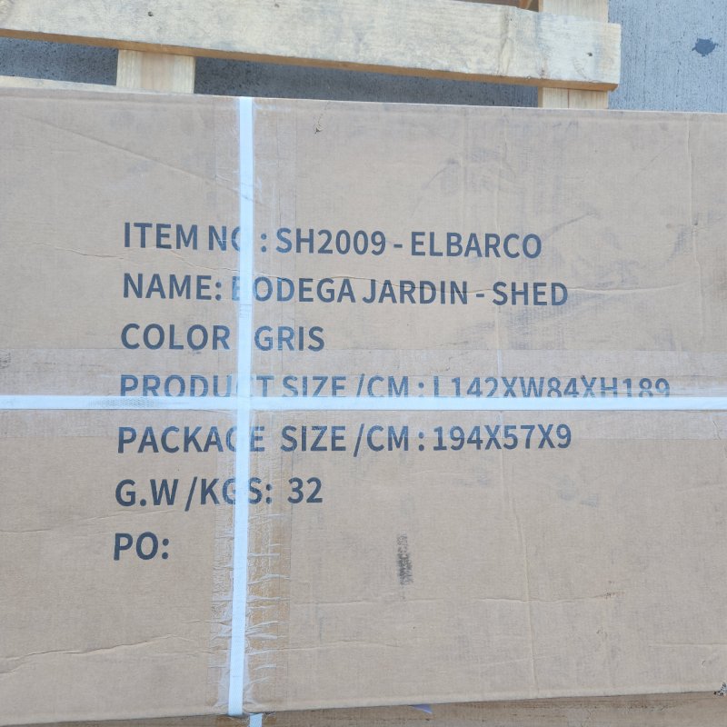 Bodega de Jardín El Barco Home Deco SH 2009 Gris