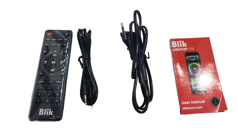 Parlante Blik LightUp700 Negro - 30W