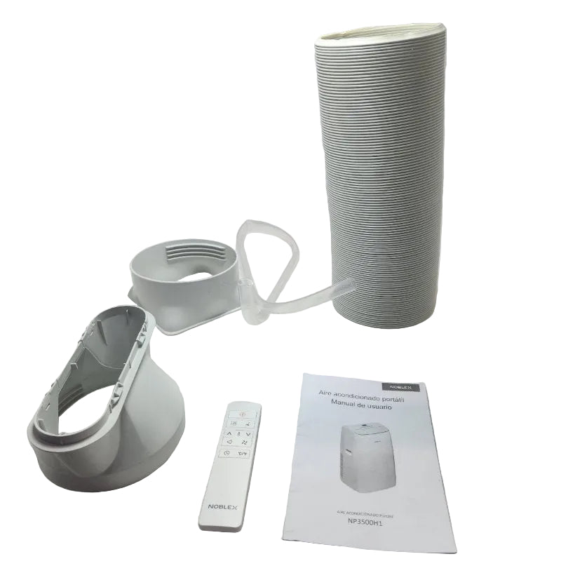 Aire Acondicionado Portátil Noblex NP3500H1 12000 BTU Frio/Calor Blanco