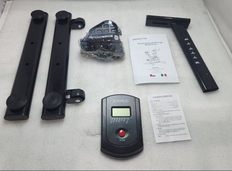 Bicicleta Estática Norplat S4K Spin Bike, Negro