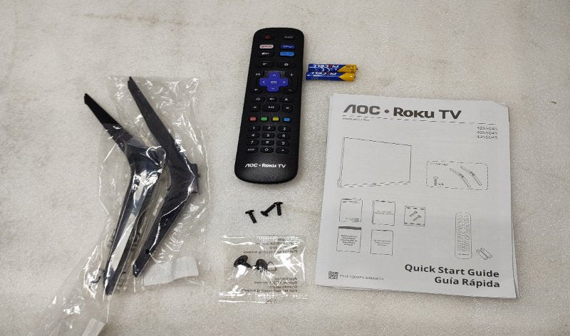 Smart TV ROKU AOC 32S5045 32 Pulgadas, Negro