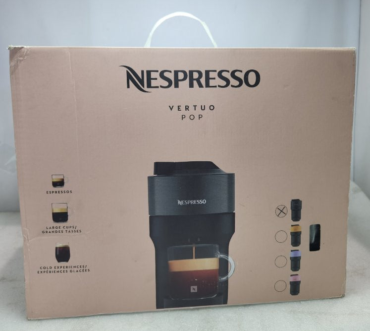 Cafetera Nespresso Vertuo Pop Negra