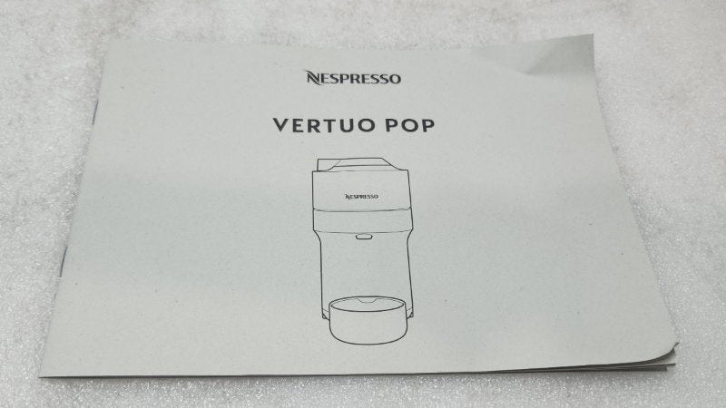 Cafetera Nespresso Vertuo Pop Negra