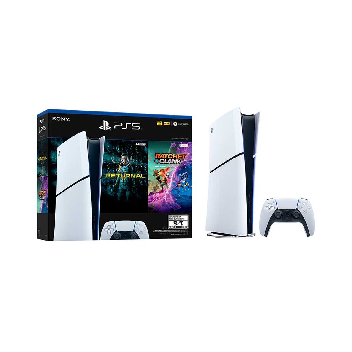 Consola Play Sony Ps5 Cfi-2015 Slim Digital White 1Tb