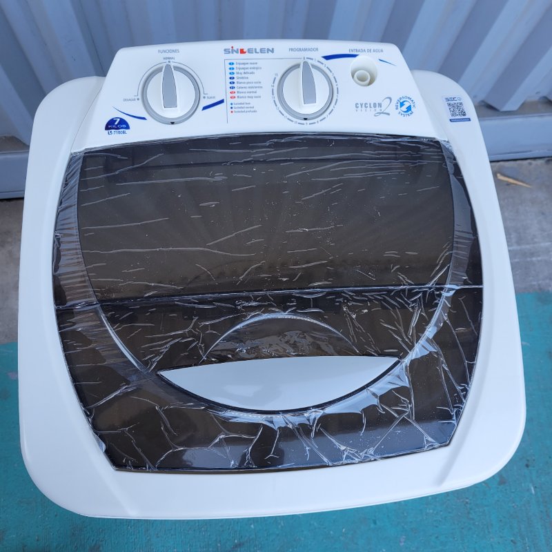 Lavadora Semiautomática Sindelen LS-7100BL 7 kg