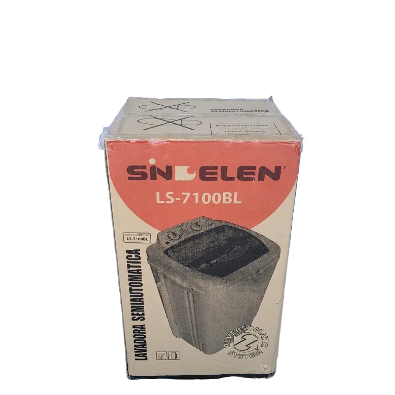 Lavadora Semiautomática Sindelen LS-7100BL 7 kg