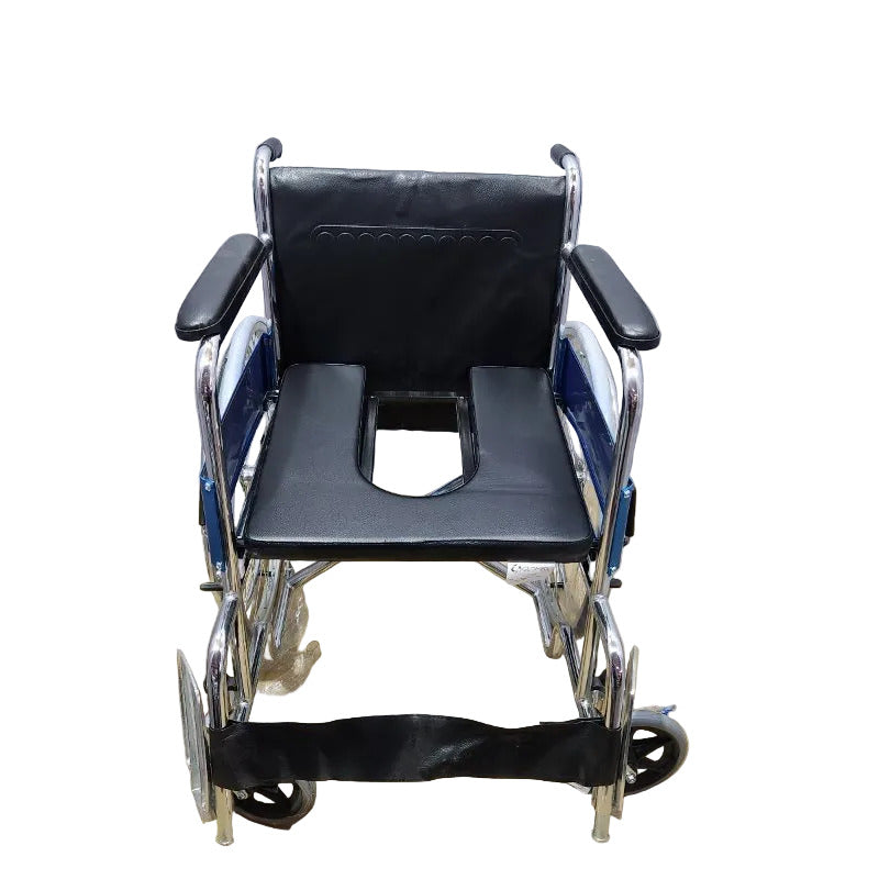 Silla de Ruedas Estándar Asiento Eco Glomed Negro
