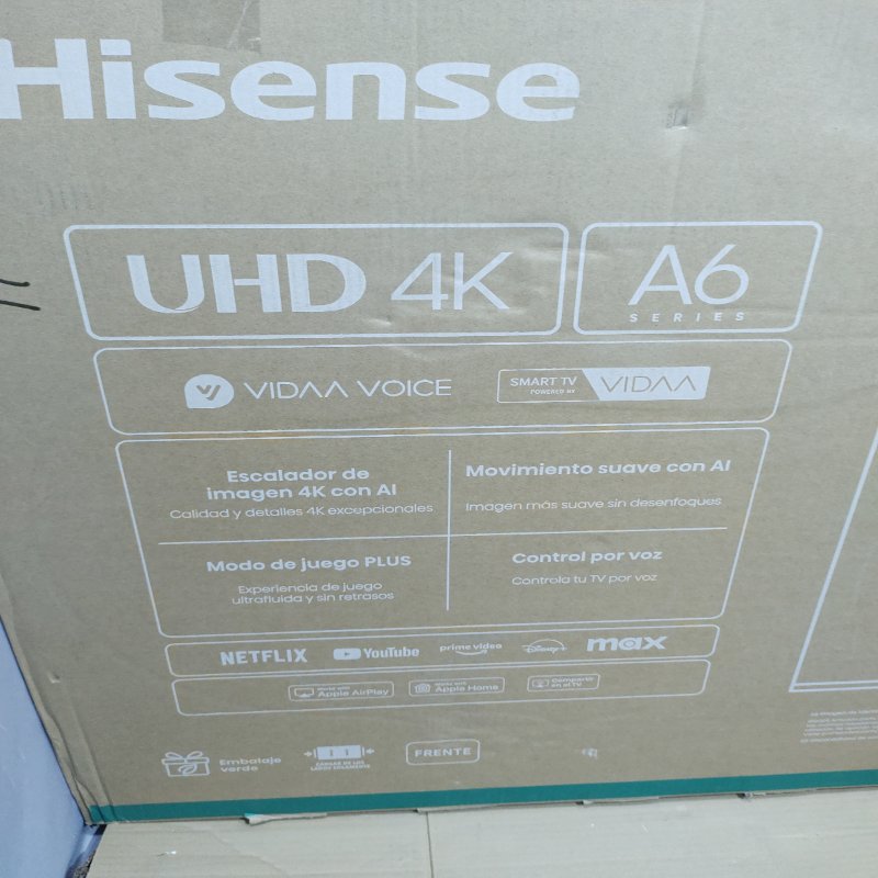 Smart TV Hisense 58" 4K 58A6N