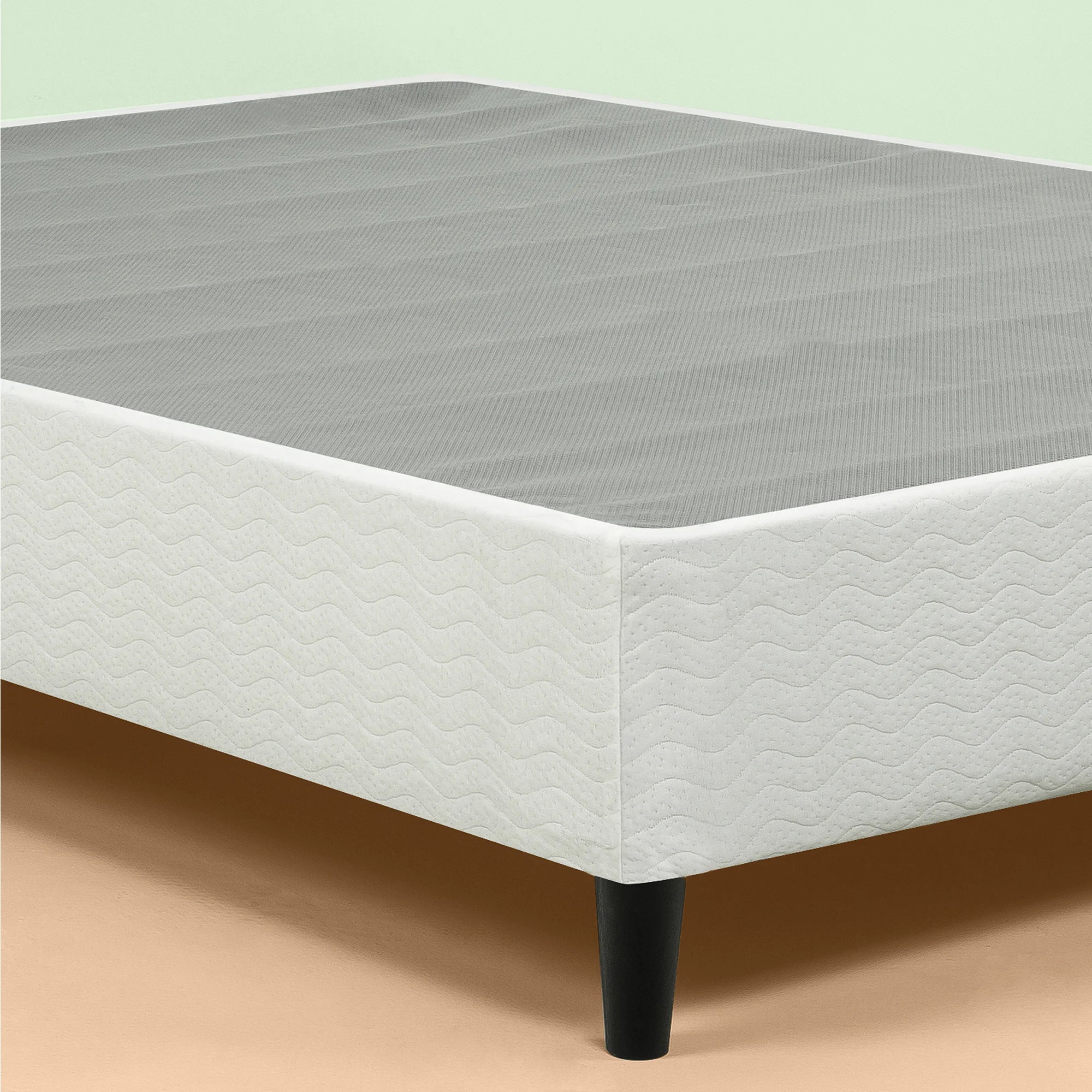 Base de Cama 2 Plazas Zinus BSLB 150x190 cm, Blanco
